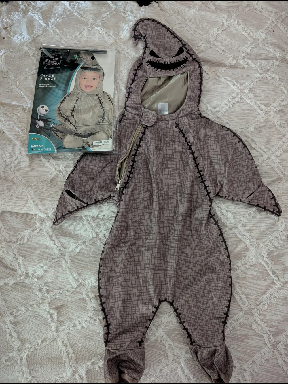 Oogie Boogie Infant Costume - Gray